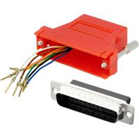 encitech DA25-PMJ8-K-R-RC D-sub adapter D-sub stekker 25-polig - RJ45-bus 8p8c 1 stuk(s)