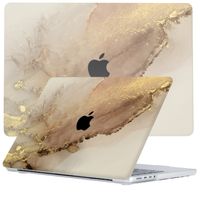 Lunso - MacBook Pro 14 inch (2021-2023) - case hoes - Sweet Caramel - thumbnail