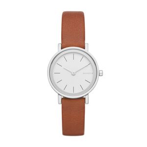 Horlogeband Skagen SKW2440 Leder Bruin 12mm