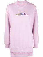 Stella McCartney sweat à logo imprimé - Rose