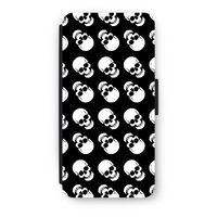 Musketon Skulls: iPhone 8 Flip Hoesje - thumbnail