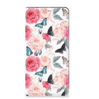 Google Pixel 8A Smart Cover Butterfly Roses