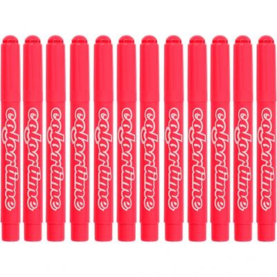 Colortime stiften lijndikte 5 mm zalmroze 12 stuks