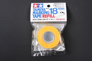 Tamiya TAMIYA Maskeer tape met navulverpakking 18 m x 18 mm