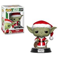 Star Wars POP! Vinyl Bobble-Head Holiday Santa Yoda 9 cm