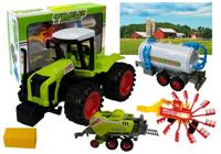 Viking Choice  Speelgoed tractor landbouw set - met gierwaren en maaier