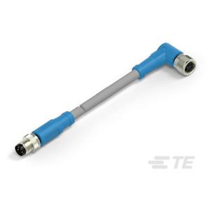 TE Connectivity T4062124004-005 Sensor/actuator connector, geassembleerd 1 stuk(s) Bag