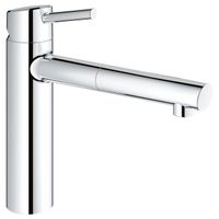 GROHE Concetto Keukenkraan - uittrekbare uitloop - chroom 31129001 - thumbnail