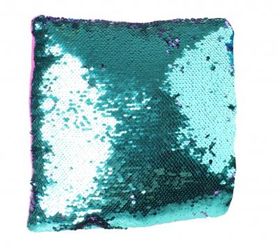 LG-Imports kussen met pailletten 29 cm rood-blauw-paars LG-Imports kussen met pailletten 29 cm rood-blauw-paars