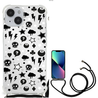 Extreme Case iPhone 14 Silver Punk