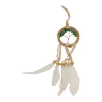 Dromenvanger Tree of Life met Groene Jade Edelstenen