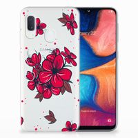 Samsung Galaxy A20e TPU Case Blossom Red - thumbnail