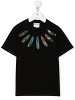 Marcelo Burlon County Of Milan Kids t-shirt imprimé à manches courtes - Noir - thumbnail