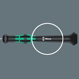 Wera 2054 Elektronica en fijnmechanica Inbusschroevendraaier Sleutelbreedte (metrisch): 3 mm Koplengte: 60 mm Afmeting, lengte: 157 mm