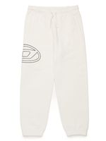 Diesel Kids pantalon de jogging à logo imprimé - Tons neutres