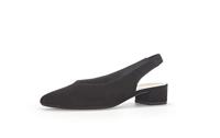 Gabor Dames slingpumps, damesschoenen met hak, Zwart 17, 38 EU