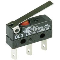 ZF DC3C-L1LC Microschakelaar DC3C-L1LC 250 V/AC 0.1 A 1x aan/(aan) IP67 Moment 1 stuk(s)