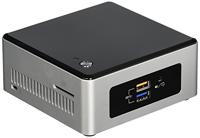 Intel Boxnuc5Cpyh Nuc Pc/Workstation Barebone, N3050, 1.6 Ghz Ucff, Bga 1170, Zwart/Zilver