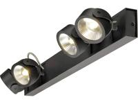 SLV 1000137 LED-plafondlamp 60 W Zwart Zwart