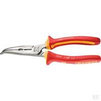 EXPERT E050411 - Alicate bocas semirondas acodadas - 200 mm aislado 1000 V - vde