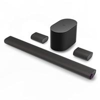VIZIO 5.1.2 Elevate Sound Bar met Dolby Atmos, 13 luidsprekers, draadloze subwoofer, Alexa - 2023-model, zwart