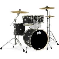 PDP Drums Concept Maple 4-Piece Satin Black 4d. shellset