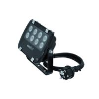 Eurolite LED TP-FL8 6400 K 30° PAR LED-schijnwerper Aantal LEDs: 8 x 1 W Zwart - thumbnail