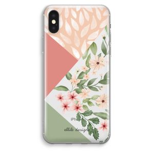 Sweet heaven geometrics: iPhone XS Max Transparant Hoesje