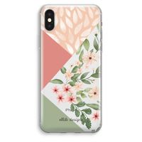 Sweet heaven geometrics: iPhone XS Max Transparant Hoesje - thumbnail