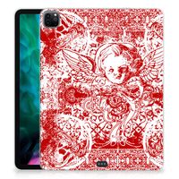 Tablet BackCover iPad Pro 12.9 (2020) | iPad Pro 12.9 (2021) Angel Skull Rood - thumbnail