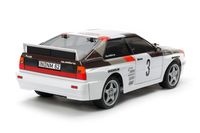 Tamiya 1:10 RC auto Elektro Straatmodel Audi Quattro Rally Brushed 4WD Bouwpakket TT-02 - thumbnail