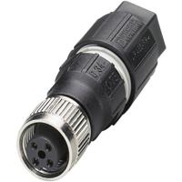 Phoenix Contact 1641772 Sensor/actuator connector, niet geassembleerd M12 Aantal polen (sensoren): 4 Bus, recht 1 stuk(s) - thumbnail