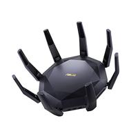 ASUS RT-AX89X Gaming Router (Ai Mesh WLAN System, WiFi 6 AX6000, 10G RJ45, 10G SFP+, 2.2 GHz QC CPU, AiProtection Pro, USB 3.1, WPA3)