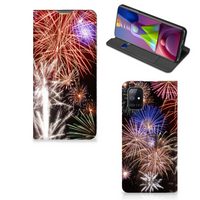 Samsung Galaxy M51 Hippe Standcase Vuurwerk - thumbnail