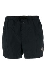 Stone Island short de bain à patch logo - Bleu