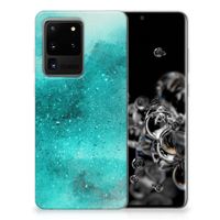 Hoesje maken Samsung Galaxy S20 Ultra Painting Blue - thumbnail