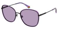 Polaroid zonnebril wayferer 7033/S unisex zwart/paars