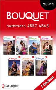 Bouquet e-bundel nummers 4557 - 4563 - Sharon Kendrick, Rosie Maxwell, Jackie Ashenden, Heidi Rice, Pippa Roscoe, Julia James, Abby Green - ebook