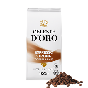 Celeste d&apos;Oro Finest Espresso Strong - Koffiebonen 1 KG