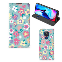 Motorola Moto G9 Play Smart Cover Flower Power