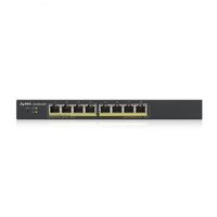 Zyxel GS1900-8HP v3 PoE Managed L2 Gigabit Ethernet (10/100/1000) Power over Ethernet (PoE) Zwart - thumbnail