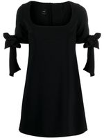 PINKO robe à encolure carrée - Noir