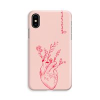 Blooming Heart: iPhone X Volledig Geprint Hoesje