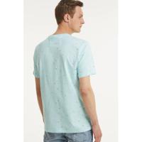 ONLY & SONS T-shirt Paxon van biologisch katoen lichtblauw