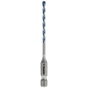 Makita E-14934 Carbide Multifunctionele boor 1 stuks 3 mm Gezamenlijke lengte 90 mm 1/4 (6.3 mm) inbus 1 stuk(s)