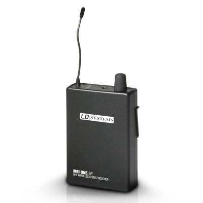 LD Systems MEIONE1 In-ear beltpack ontvanger 863.700MHz LD Systems MEIONE1 In-ear beltpack ontvanger 863.700MHz