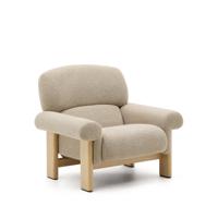 Kave Home Fauteuil Cabana Chenille - Beige