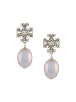 Tory Burch boucles d'oreilles Kira - Argent