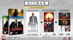 PS4 Hitman: Definitive Edition (Day One Steelbook)