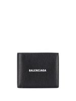 Balenciaga portefeuille Cash Square pliant - Noir - thumbnail